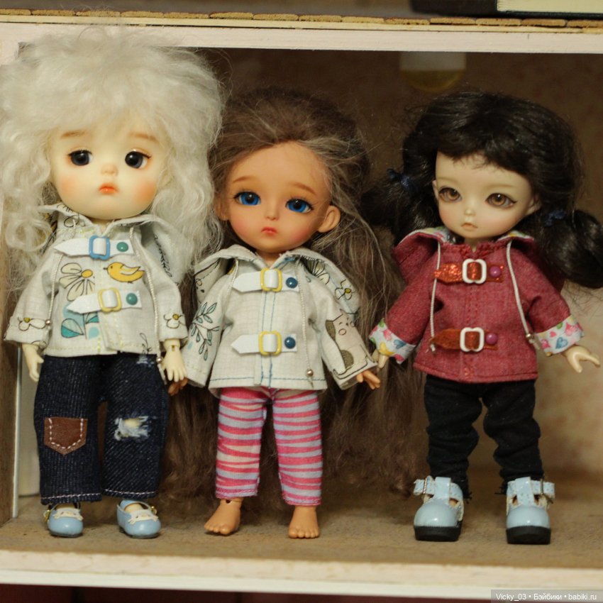 Куртки для тиников 16 см бжд Lati Yellow, Nikki Britt, Secretdoll (НОВОЕ!) (фото 2)