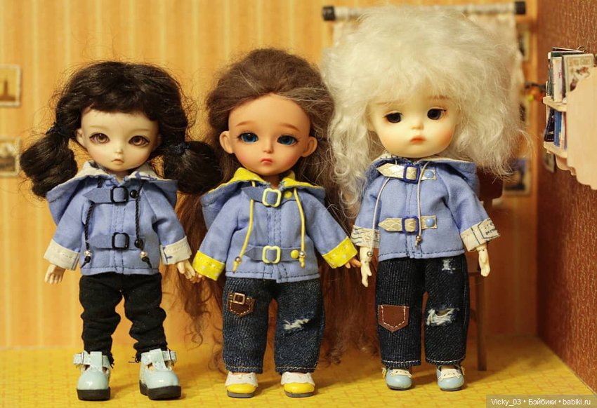 Куртки для тиников 16 см бжд Lati Yellow, Nikki Britt, Secretdoll (НОВОЕ!) (фото 3)