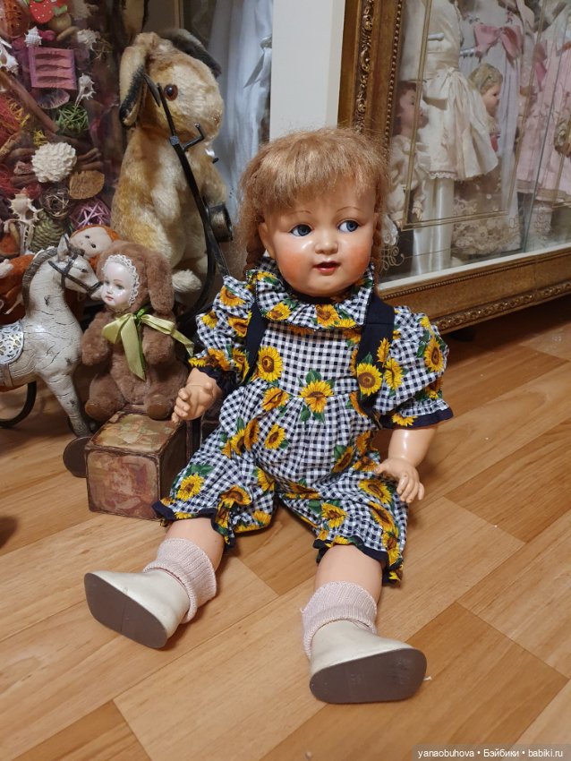Комбинезоны для винтажных и антикварных кукол (фото 4)