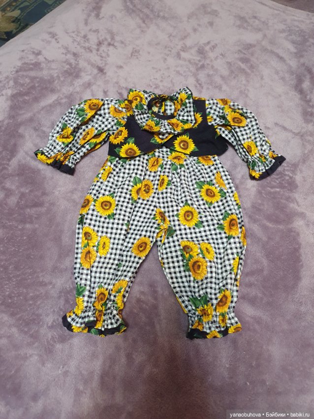 Комбинезоны для винтажных и антикварных кукол (фото 5)