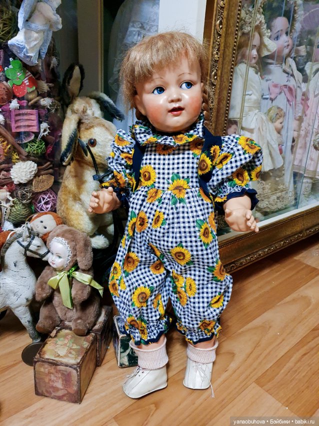 Комбинезоны для винтажных и антикварных кукол (фото 3)