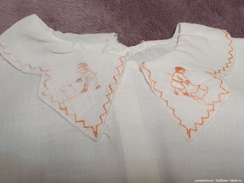 Комбинезоны для винтажных и антикварных кукол (фото 8)