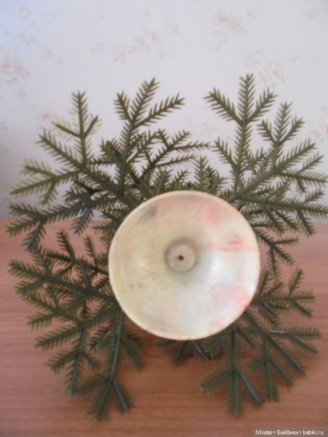 Миниатюрная елочка СССР — Миниатюра для кукол (фото 4)