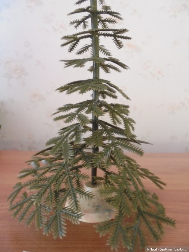 Миниатюрная елочка СССР — Миниатюра для кукол (фото 8)