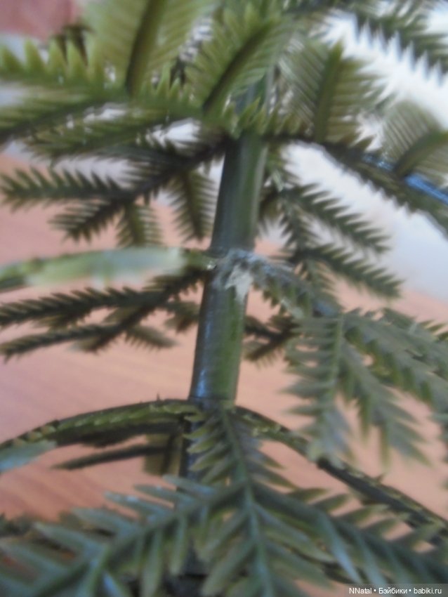 Миниатюрная елочка СССР — Миниатюра для кукол (фото 6)