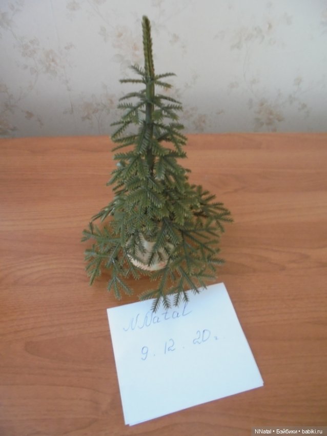 Миниатюрная елочка СССР — Миниатюра для кукол