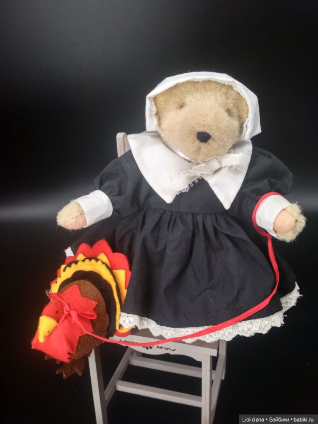 Аутфит для мишки Muffy Vanderbear. Викторианская хозяйка. 1989 год (фото 8)