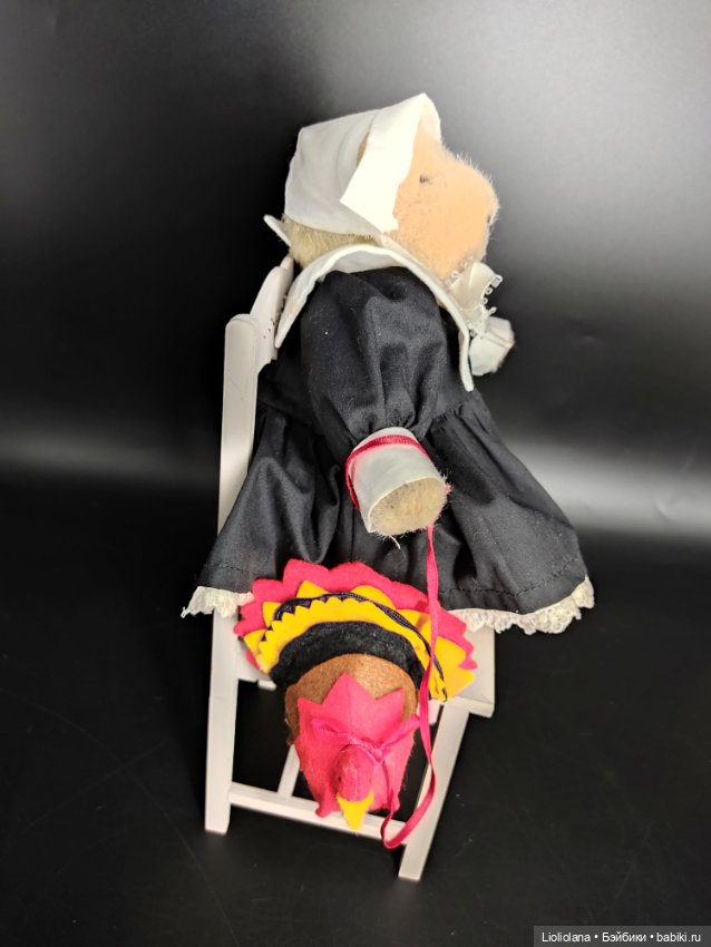 Аутфит для мишки Muffy Vanderbear. Викторианская хозяйка. 1989 год (фото 2)