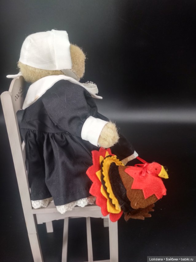 Аутфит для мишки Muffy Vanderbear. Викторианская хозяйка. 1989 год (фото 9)