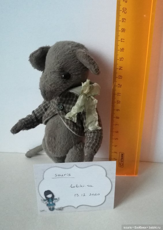 Авторский крыс — Авторские игрушки (фото 3)