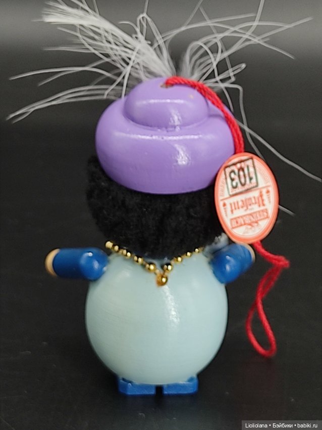 Деревянная елочная игрушка от Steinbach. Германия Алладин (фото 4)