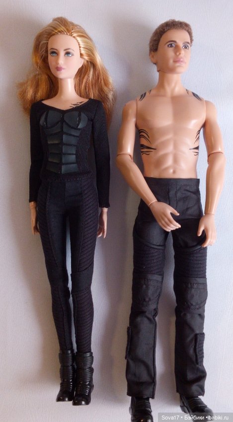 Fashion doll Barbie Collector Divergent Tris and Four Doll 701181
