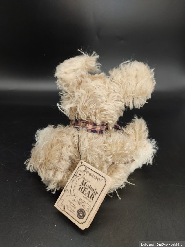 Мохеровый Зайка от Boyds Bears Co. 22 см (фото 4)