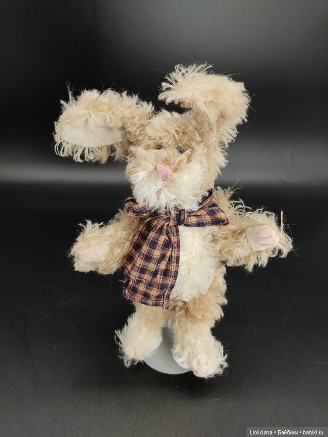 Мохеровый Зайка от Boyds Bears Co. 22 см (фото 6)