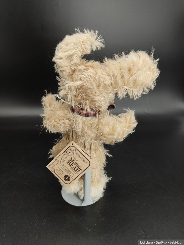 Мохеровый Зайка от Boyds Bears Co. 22 см (фото 8)