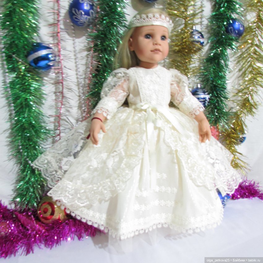 Бальное платье для кукол Готц 48 50 см, Мэри энд Френд 52 см