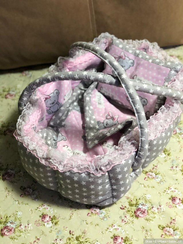 Люлька для кукол — Кукольная мебель (фото 3)