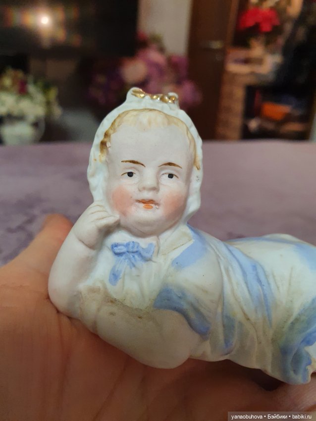 Антикварные и винтажные фарфоровые куколки-статуэтки (фото 10)