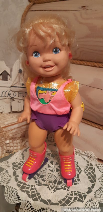 Кукла на роликах — Винтажные куклы и игрушки детства (фото 2)