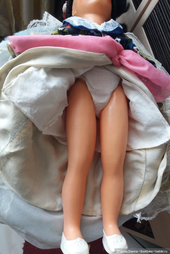 Редчайшая паричковая кукла ссср Японка Победа (фото 9)