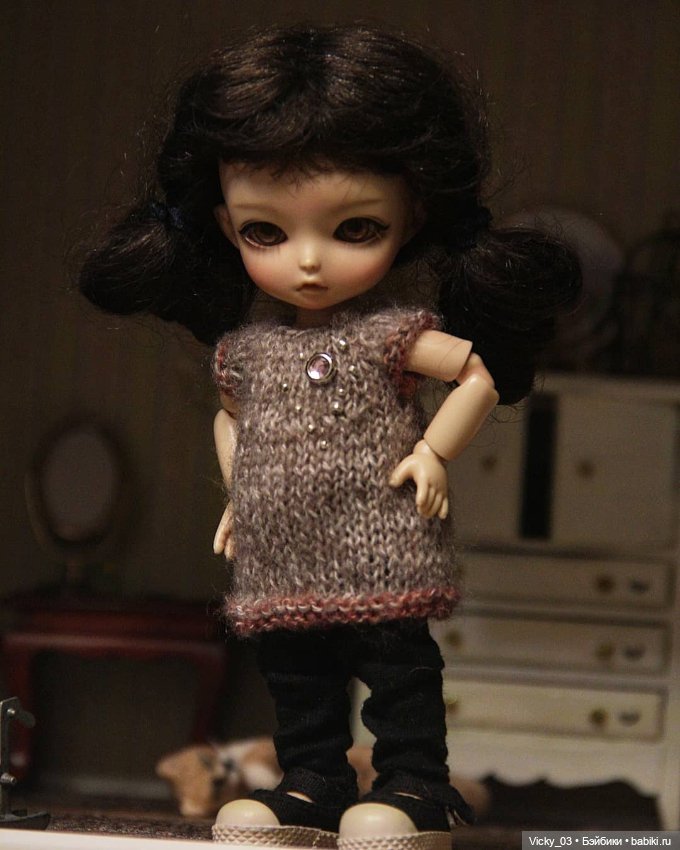 2 комплекта одежды и вязаное платье для 1/8 бжд Lati Yellow, Nikki Britt, Irrealdoll, Meadowdoll