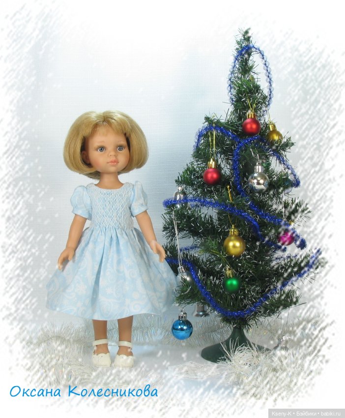 Платье "Полет снежинки". Мастер-класс и выкройка (фото 9)