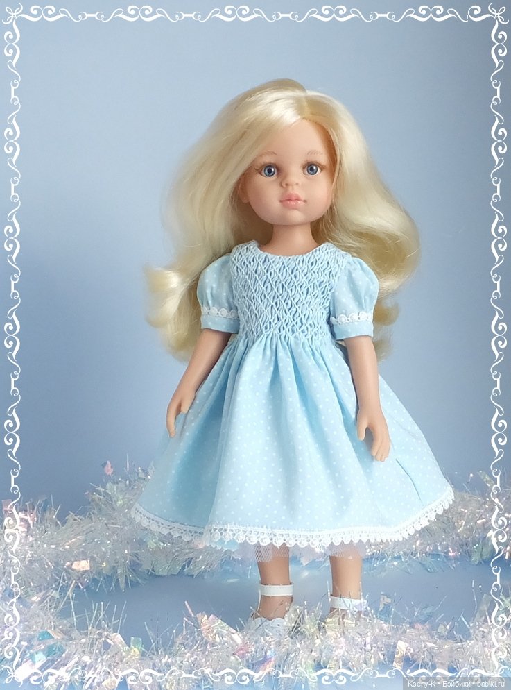 Платье "Полет снежинки". Мастер-класс и выкройка (фото 4)