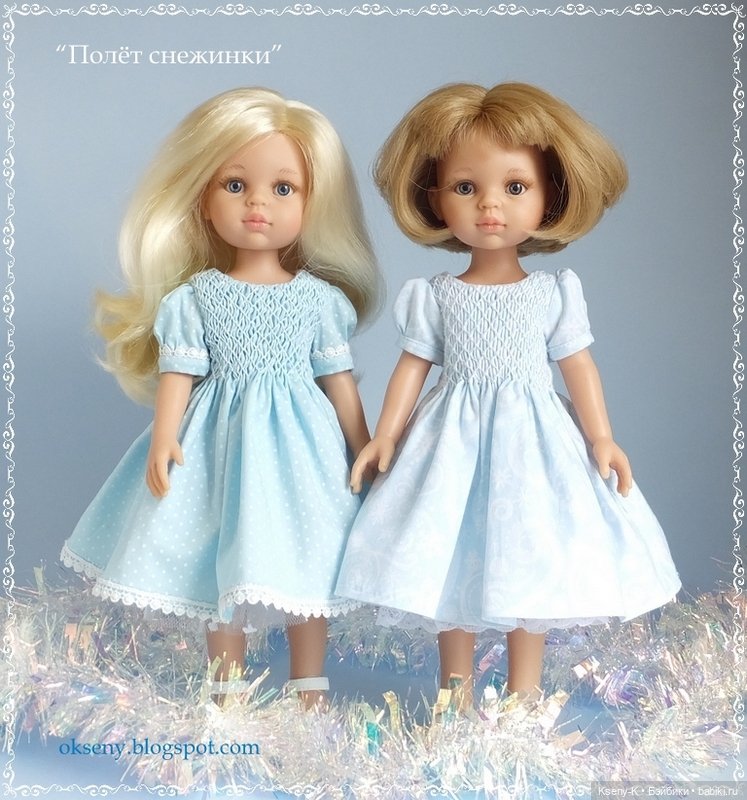 Платье "Полет снежинки". Мастер-класс и выкройка (фото 3)