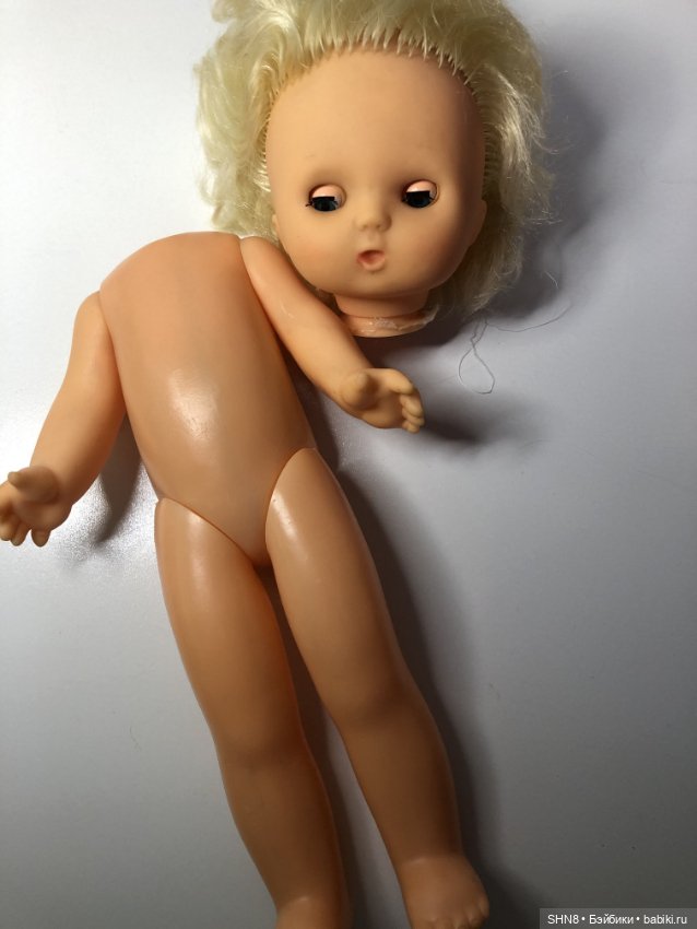 Голова и тело советской куклы на переделку