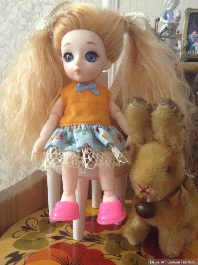 Маленькая Белочка, , шарнирная девочка (фото 10)