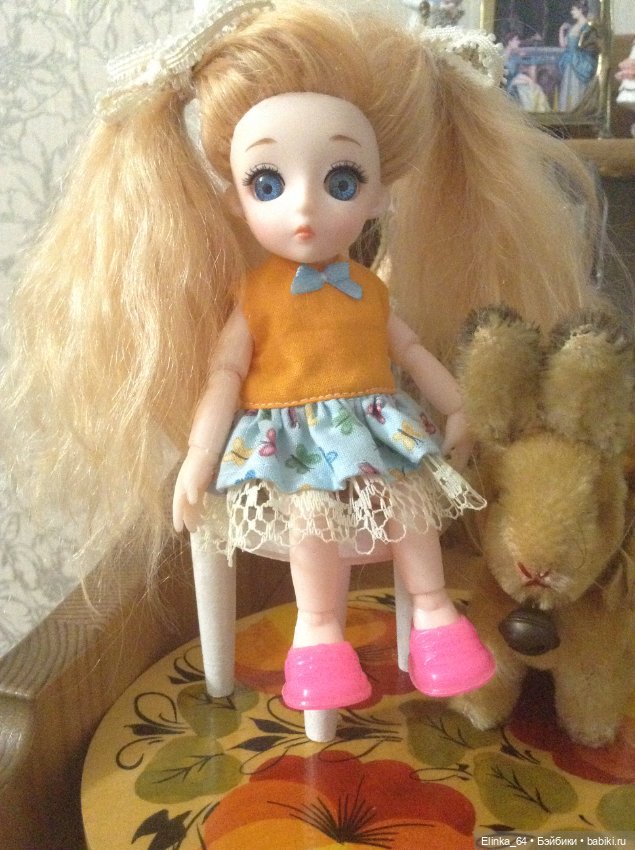 Маленькая Белочка, , шарнирная девочка