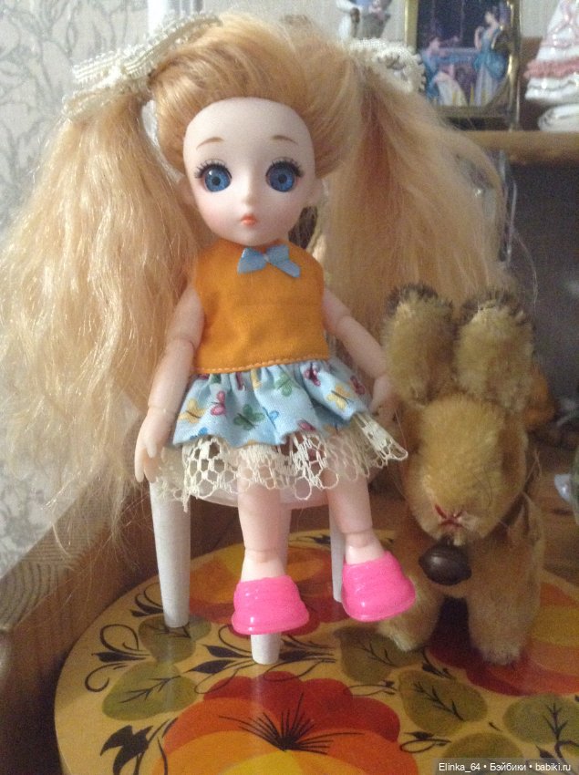 Маленькая Белочка, , шарнирная девочка