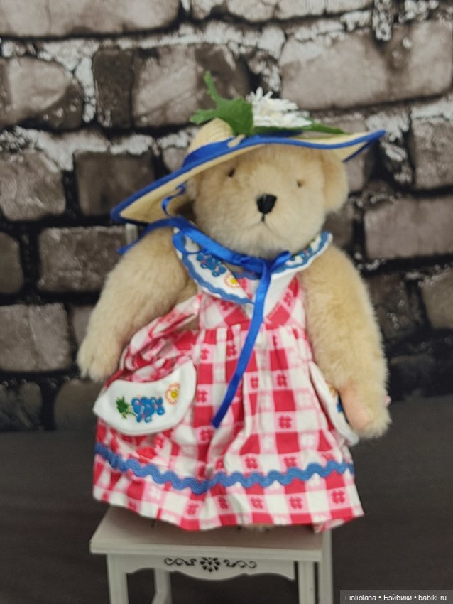 Мишка Muffy Vanderbear от North American Bears Co. Пикник. 17 см (фото 5)