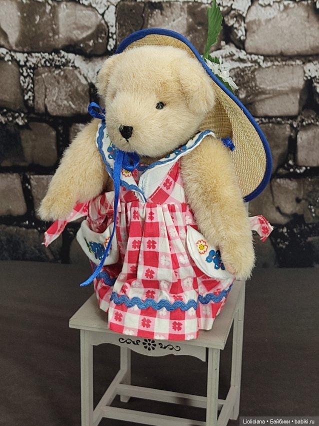 Мишка Muffy Vanderbear от North American Bears Co. Пикник. 17 см (фото 3)