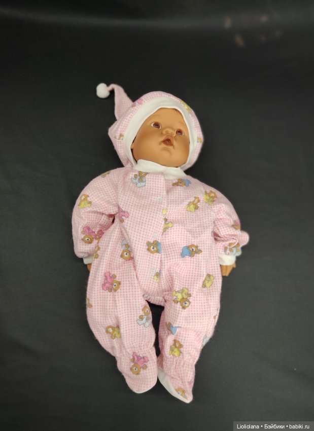 Костюмчик для малышей ростом 35 см. Фланель (фото 5)