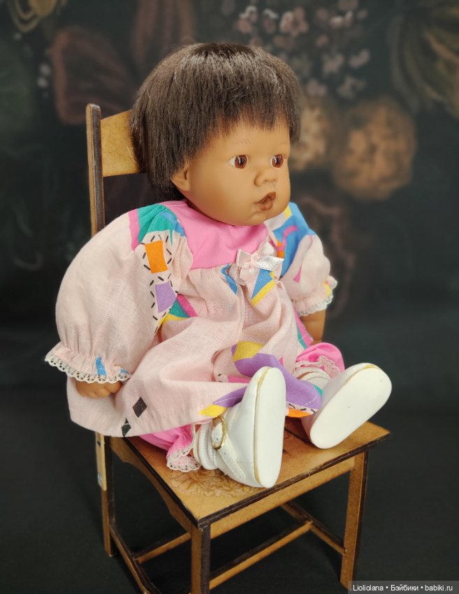 Виниловая кукла #2 от Lee Middleton. 35 см. 2000 год (фото 6)