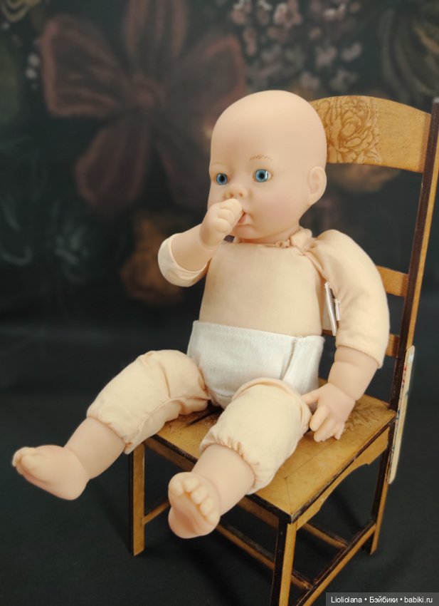 Виниловая кукла от Lee Middleton. 35 см. 2000 год (фото 9)
