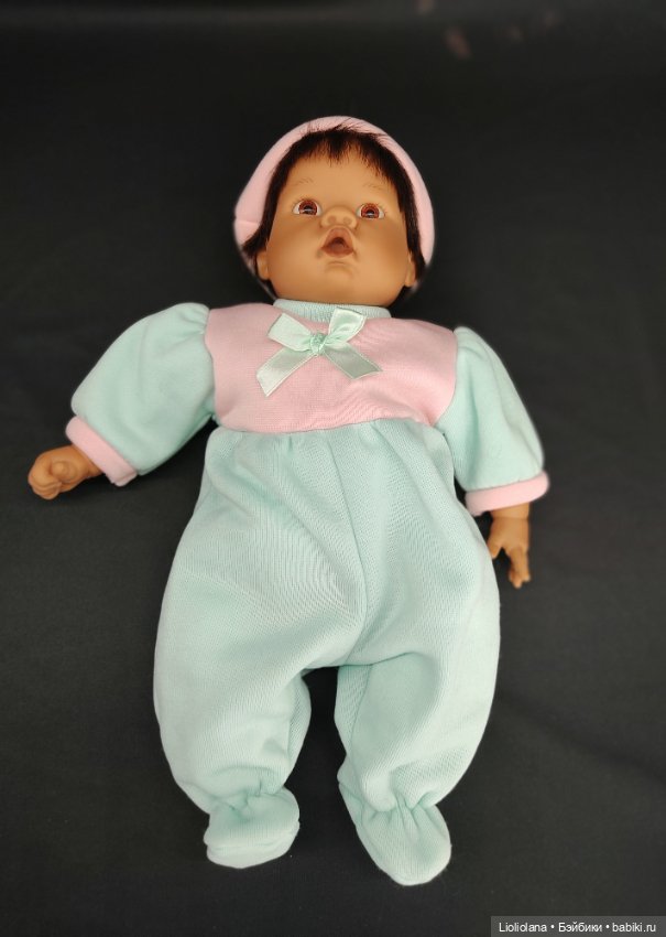 Аутфит для кукол 35 см. Комбинезон и шапочка. Флис (фото 5)