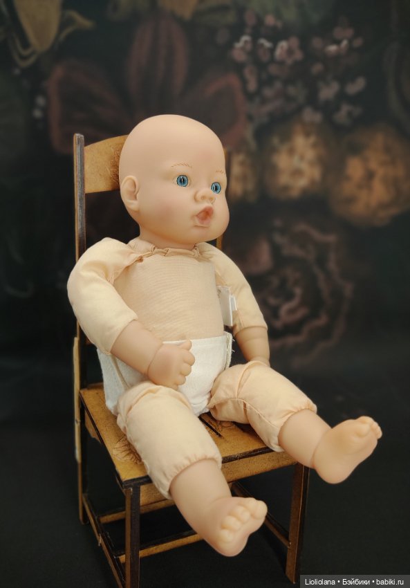 Виниловая кукла от Lee Middleton. 35 см. 2000 год (фото 7)