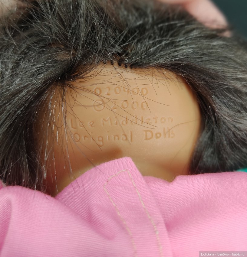 Виниловая кукла #2 от Lee Middleton. 35 см. 2000 год (фото 8)