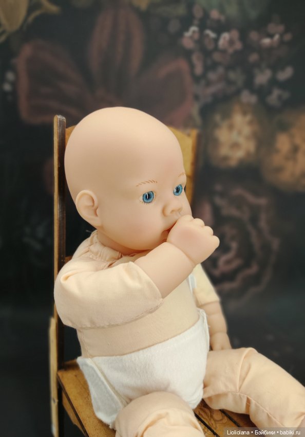 Виниловая кукла от Lee Middleton. 35 см. 2000 год (фото 8)