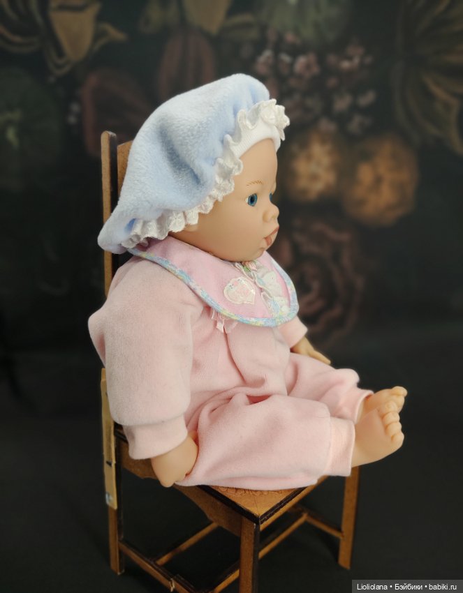 Виниловая кукла от Lee Middleton. 35 см. 2000 год (фото 4)
