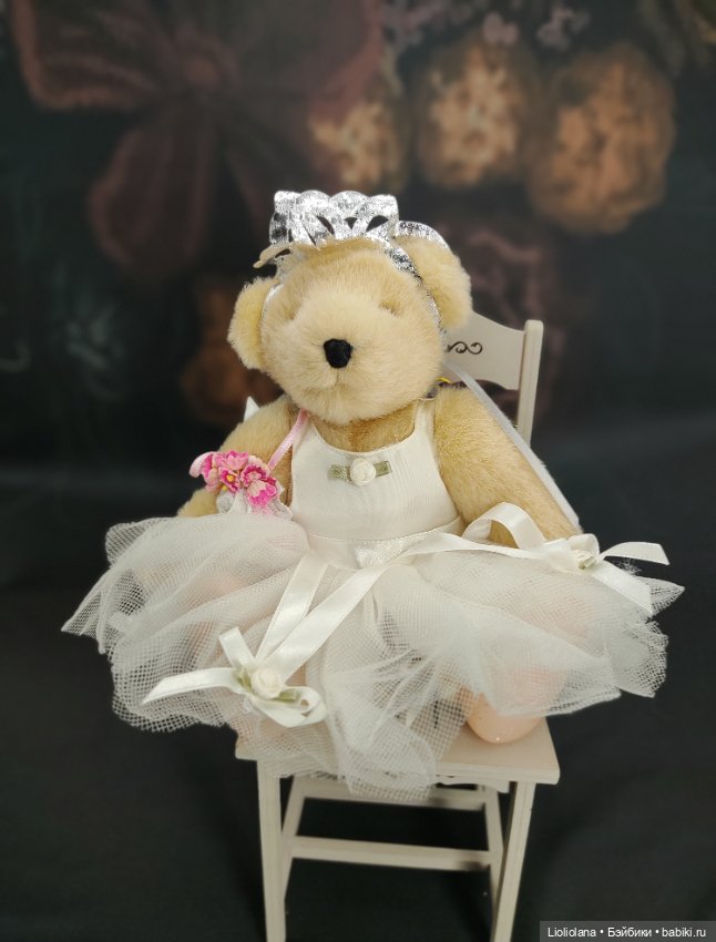 Мишка Muffy Vanderbear. Балет Рецитал. 17 см (фото 7)