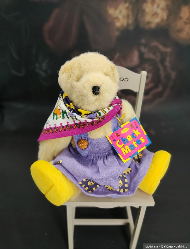 Мишка Muffy Vanderbear. Шах и мат. 17 см. 1982 год (фото 2)