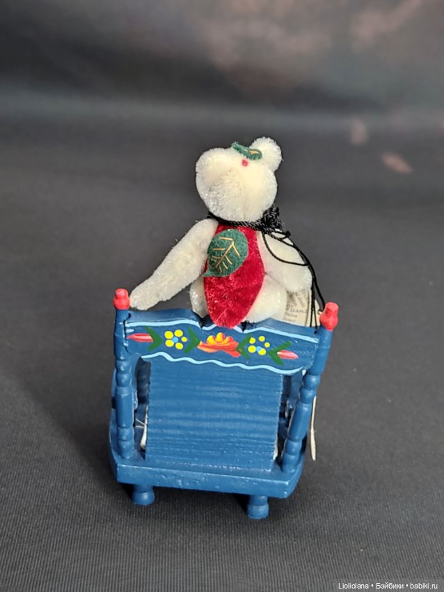 Мишка Омела от Mary Ann Gebhardt. 7 см (фото 3)