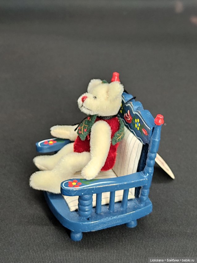 Мишка Омела от Mary Ann Gebhardt. 7 см (фото 2)