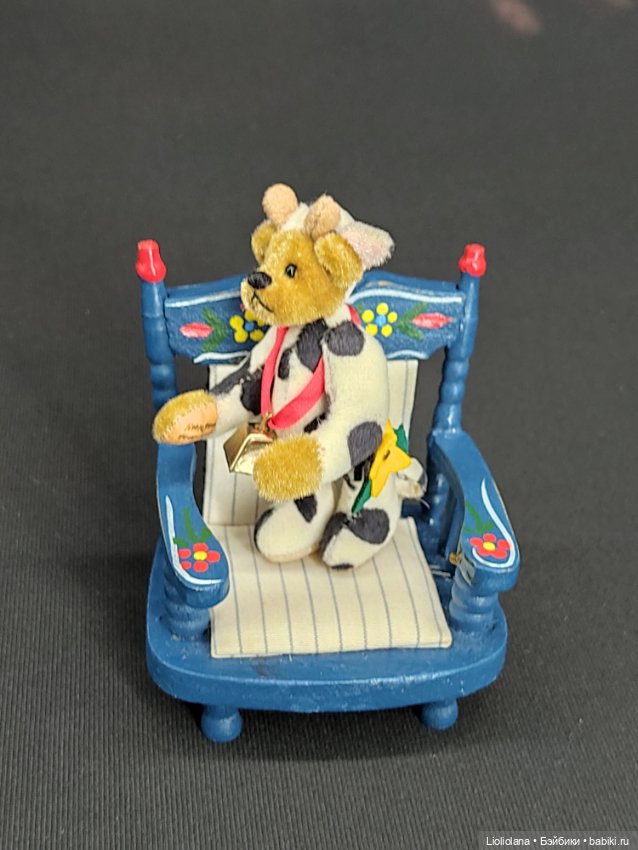 Мишка Тара от Little Gem Teddy. 7 см. 1995 год (фото 4)