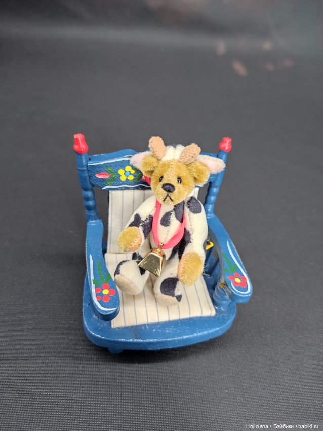 Мишка Тара от Little Gem Teddy. 7 см. 1995 год