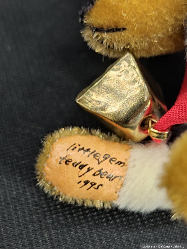 Мишка Тара от Little Gem Teddy. 7 см. 1995 год (фото 9)