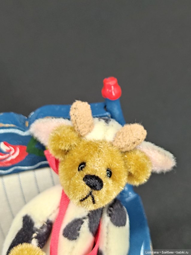 Мишка Тара от Little Gem Teddy. 7 см. 1995 год (фото 3)